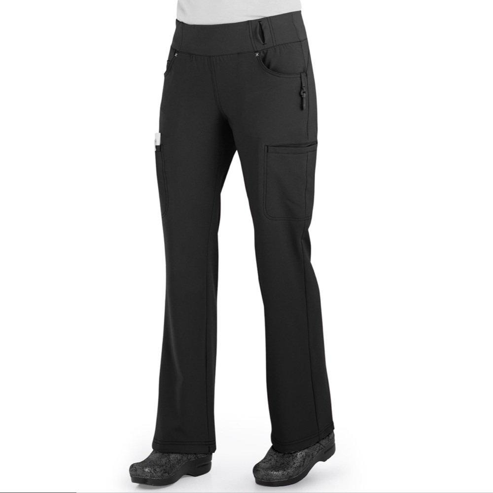 Cherokee Iflex black scrub pants size large TALL